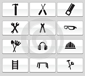 Hardware Icon Set: Web Button Series