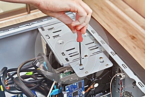 Hardware installation and upgrades of desktop computer