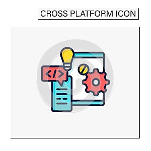 Hardware platform color icon
