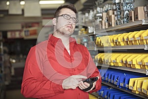 Hardware store employee