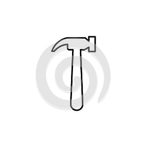 hardware store sign icon. Element of navigation sign icon. Thin line icon for website design and development, app development.