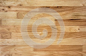 Hardwood maple basketball court floor. Soft wood background texture photo