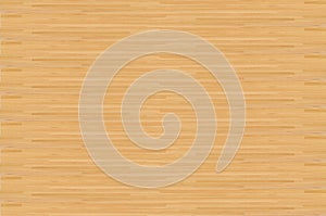 Hardwood maple basketball court floor viewed from above