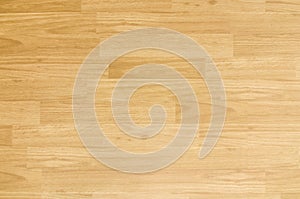 Hardwood maple basketball court floor viewed from above