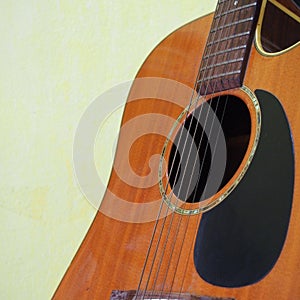 HardWork Guitar Old String and Sound hole Full Pickguard