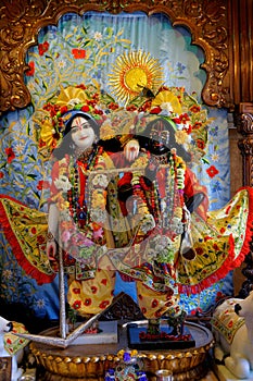 Hare Krishna temple in Lucay-Le-Male, France