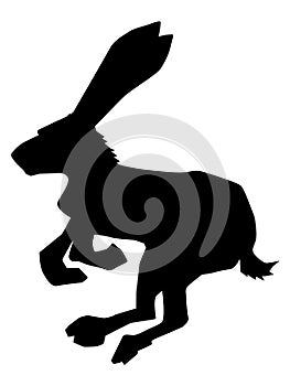 Hare, symbol of cowardice