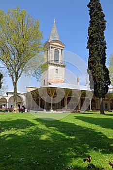 Harem building in Topkapi Palace in Istanbul