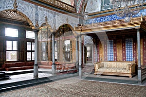 Harem in Topkapi palace, Istanbul, Turkey