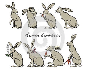 Hares border set