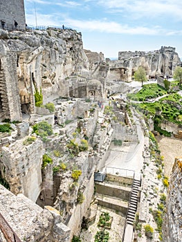 Hares` Burrow in Les Baux-de-provence, France