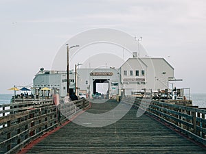 Harford Pier in Port San Luis, near San Luis Obispo, California photo