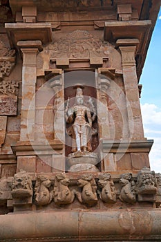 Hari-Hara, western niche, Brihadisvara Temple, Tanjore, Tamil Nadu