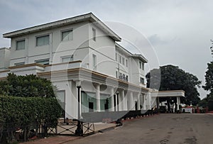 Hari Niwas Palace, a famous tourist spot in Jammu, India photo