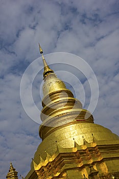 Hari Phunchai Temple, Chiangmai Thailand