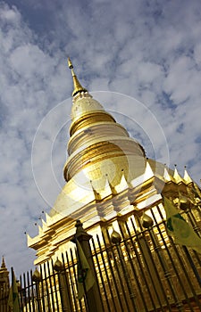 Hari Phunchai Temple, Chiangmai Thailand
