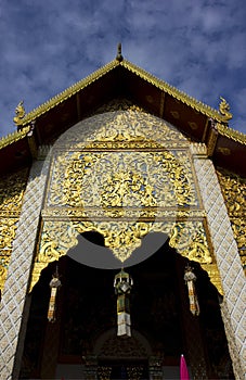 Hari Phunchai Temple, Chiangmai Thailand