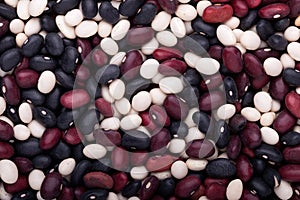 Haricot beans background