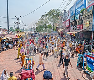 Haridwar crowd