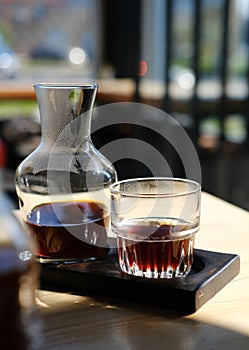 Hario v60 alternative coffee. pour over.upright