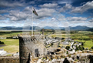 Harlech castle, north Wales, United Kingdom