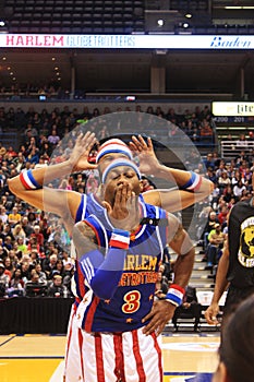 Harlem Globetrotter 'Firefly' Blowing Kisses / Being Silly in Milwaukee, WI