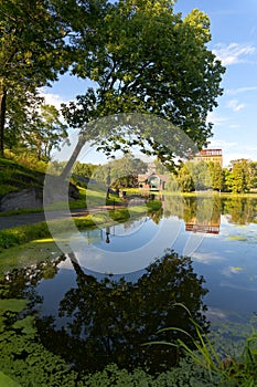 Harlem Meer in Central Park