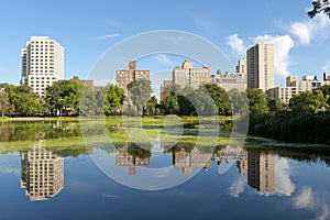 Harlem Meer in Central Park