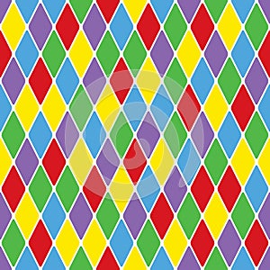 Harlequin particoloured seamless pattern VI