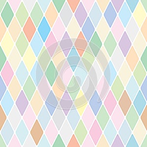 Harlequin pastel pattern