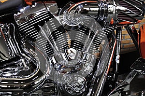 Harley Davidson motorcycle Engine