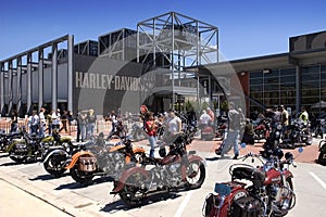 Harley Davidson Museum in Milwaukee, WI