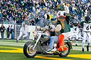 Harley Motorcycle Entrance at Autzen Stadium
