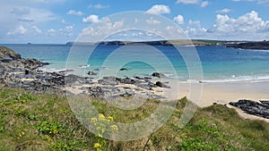 Harlyn Bay Beach, North Cornwall UK