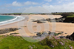 Harlyn Bay North Cornwall England UK near Padstow and Newquay