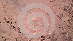 Harman Tsav desert aerial view