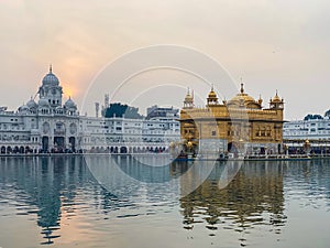 Harmandir Sahib or Golden temple at Amritsar