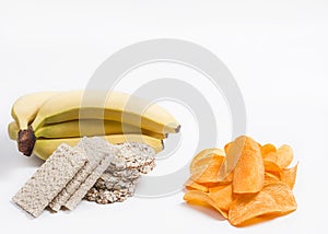 Harmful Potato Chips and Healthy Diet Products