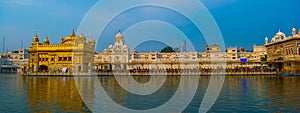 The Harmindar Sahib, also known as Golden Temple Amritsar