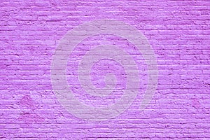 Harmonic old brick wall painted usable  as background