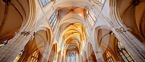 Harmonious Arches of Le Mans Cathedral Choir. Concept Architecture, Le Mans Cathedral, Arches,