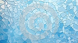 harmonious light blue shapes background photo