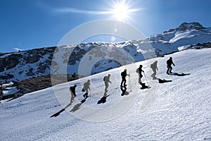 Harmonious, sequential and regular activities and summit success of the professional mountaineering team