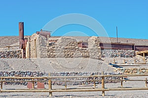 Harmony Borax Works in Death Valley