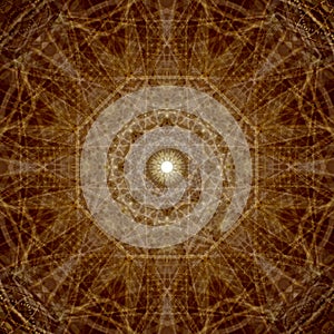 Harmony Healing Symmetry Mandala Light Background Meditation Power Love Texture