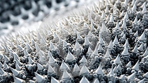 Harmony of Hexagons: Exploring the Magnetic Macrocosm of White Ferrofluid