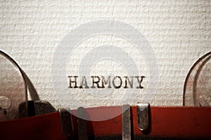 Harmony word view
