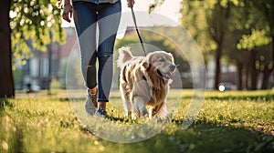 harness dog leash walk