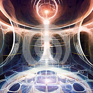 Harnessing Nuclear Energy. Antigravity, Magnetic Field, Nuclear Fusion, Gravitational Waves and Spacetime Concept