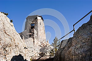 Harney Peak fire lookout